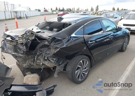 2019 Honda Insight Touring из США, поврежденный, VIN 19XZE4F99KE027522